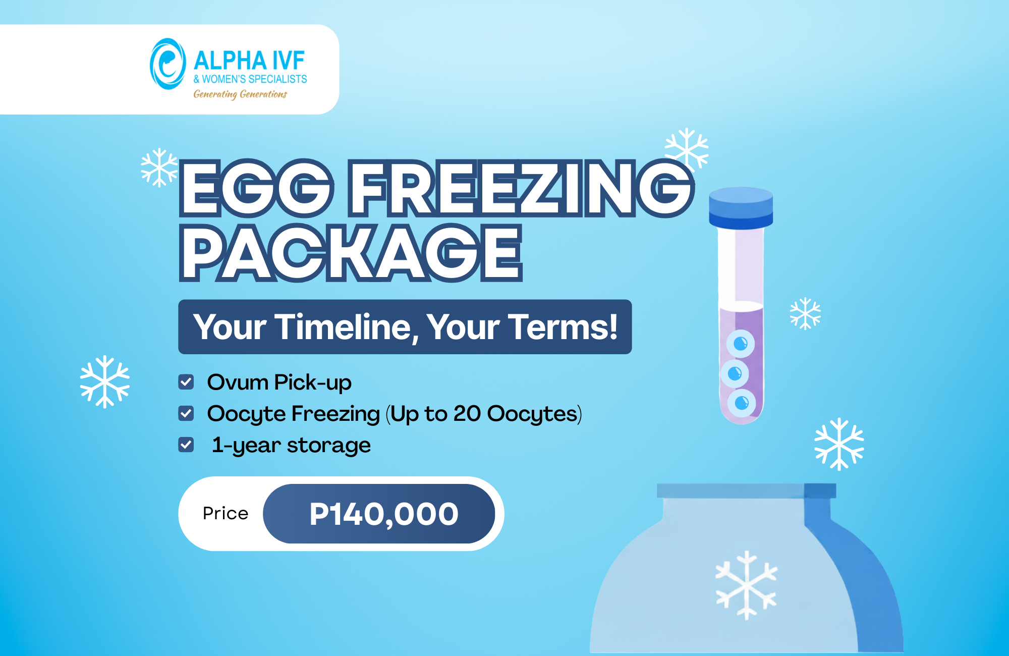 Egg Freezing Package